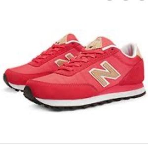 New Balance 501 Women’s Coral Pink Sneakers